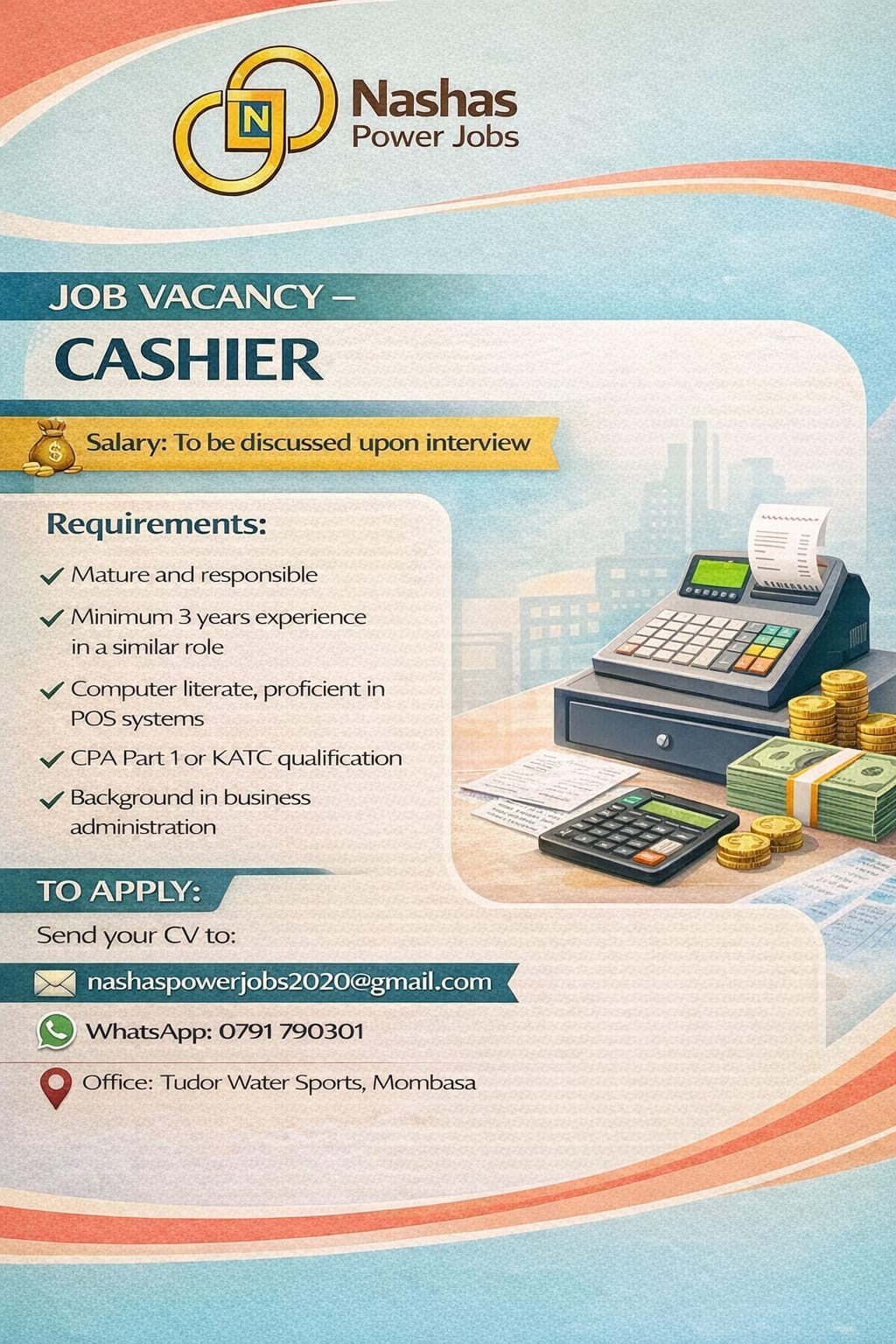 Cashier